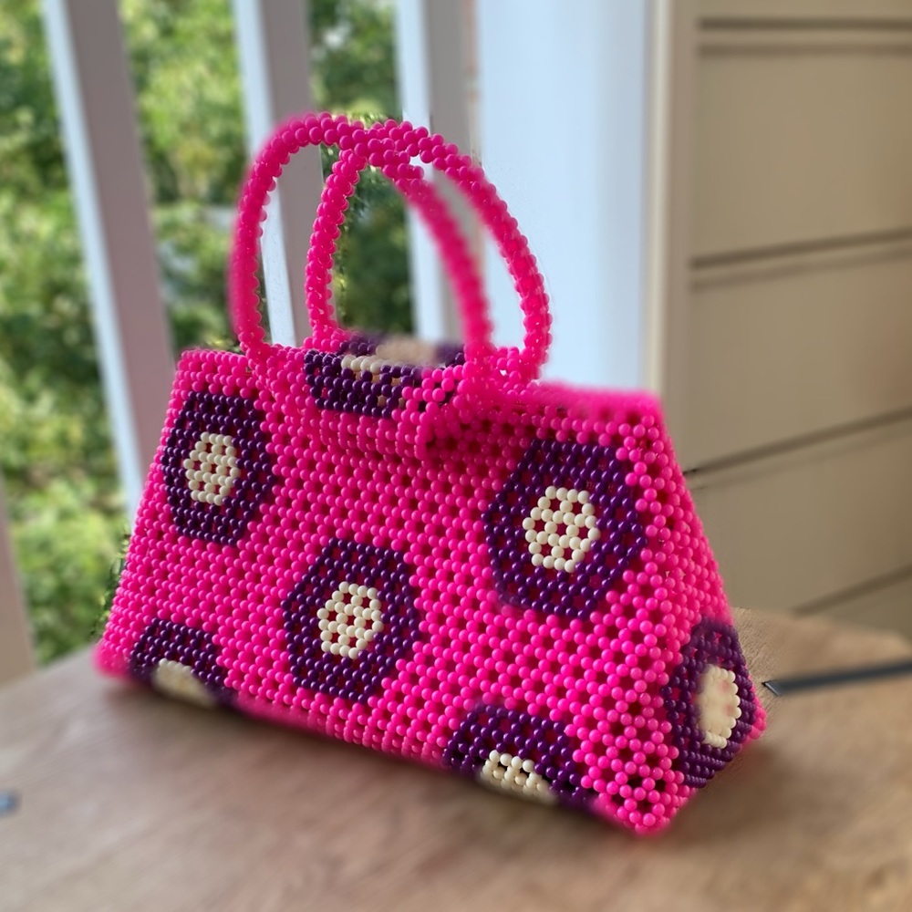 SHEBBAH HANDMADE BEADED HANDBAG